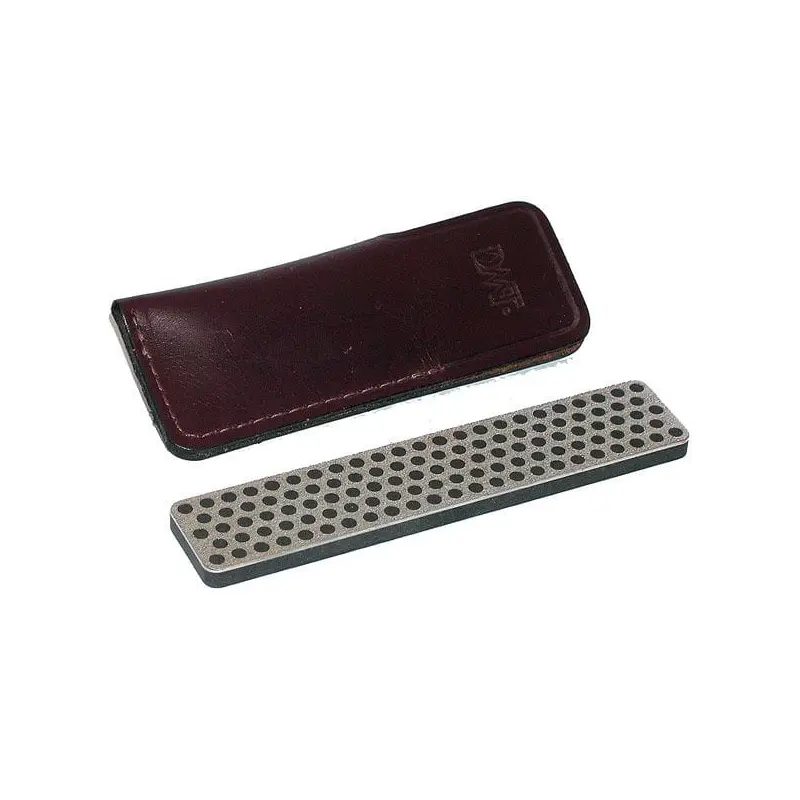 4" Diamond Whetstone Sharpener with Leather Sheath - Extra-Coarse