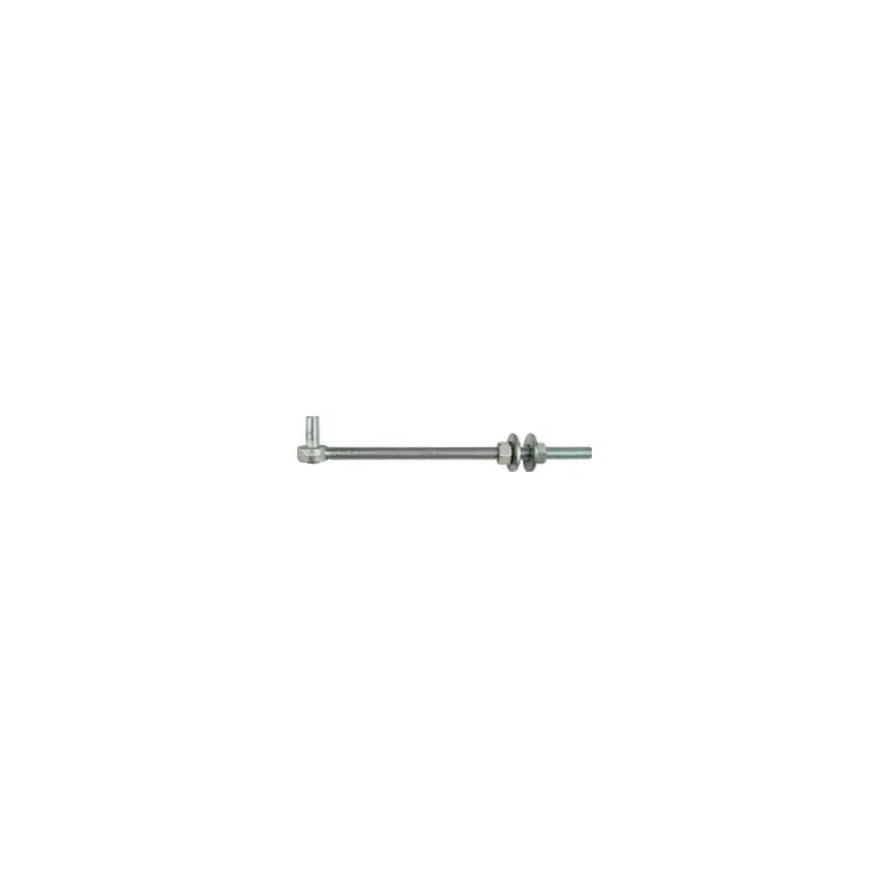 5/8 x 12-In. Zinc Bolt Gate Hook