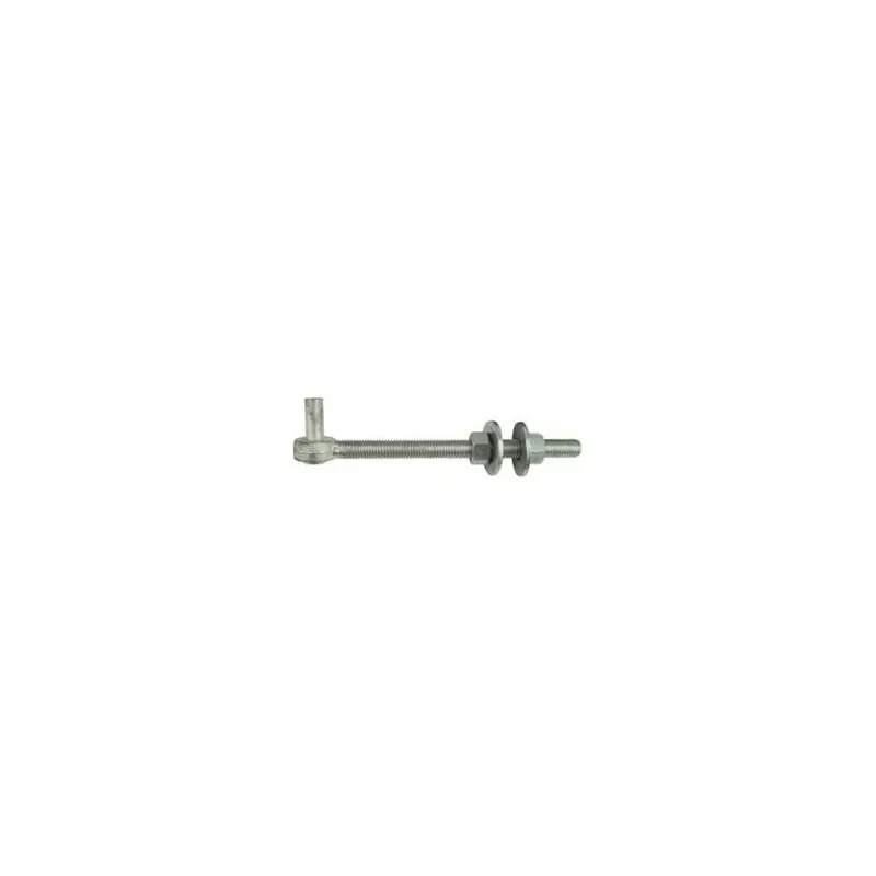 5/8 x 8-In. Zinc Bolt Gate Hook