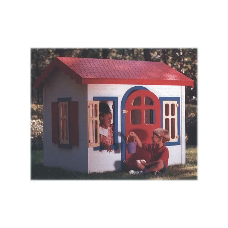 Woodworking Project Paper Plan to Build Country Cottage Playhouse