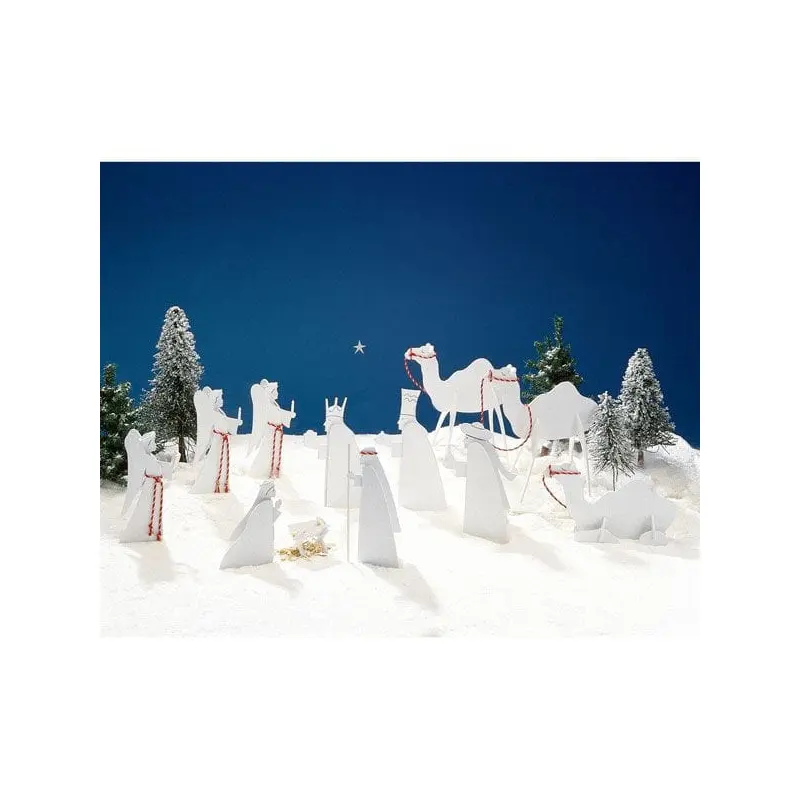 Woodworking Project Paper Plan to Build Tabletop Nativity Figures