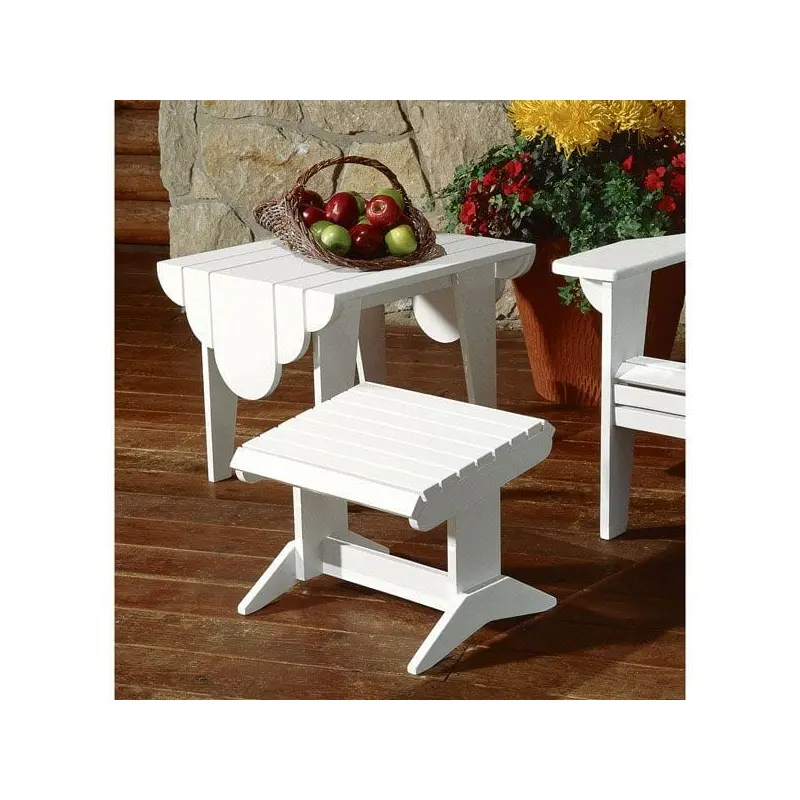 Adirondack Footstool and Side Table Plan