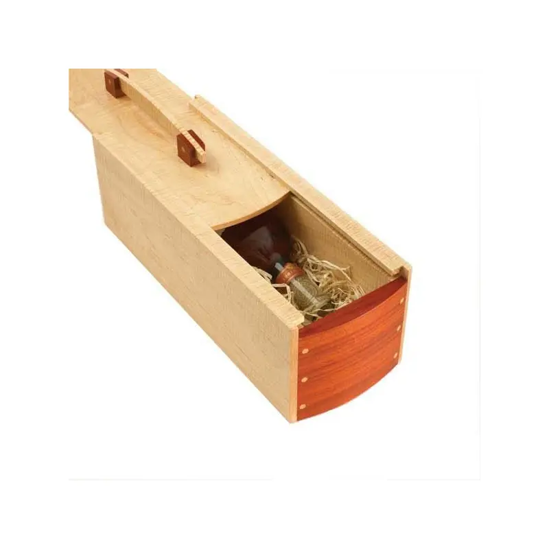 Woodworking Project Paper Plan to Build Gift-Perfect Wine Box