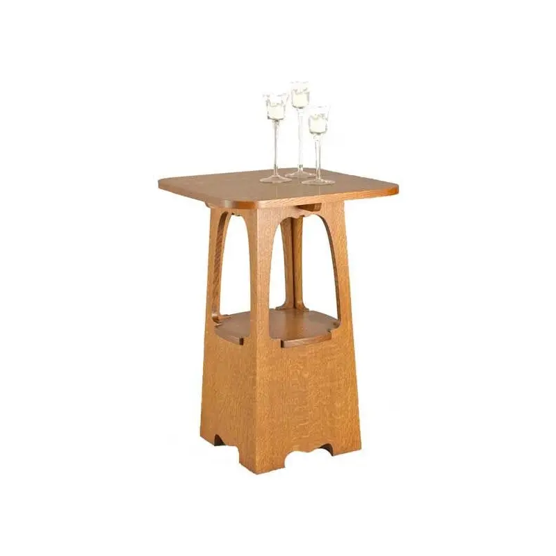 Woodworking Project Paper Plan to Build Limbert-style Arts & Crafts Table