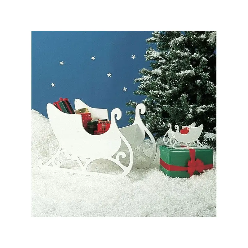 Woodworking Project Paper Plan to Build Medium & Small Sleigh