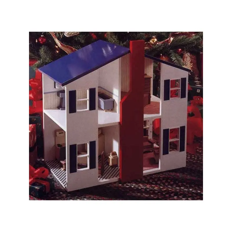 Woodworking Project Paper Plan to Build Open House Doll House