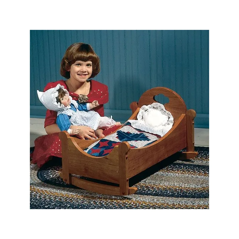 Woodworking Project Paper Plan to Build Sweet-Dreams Doll Cradle