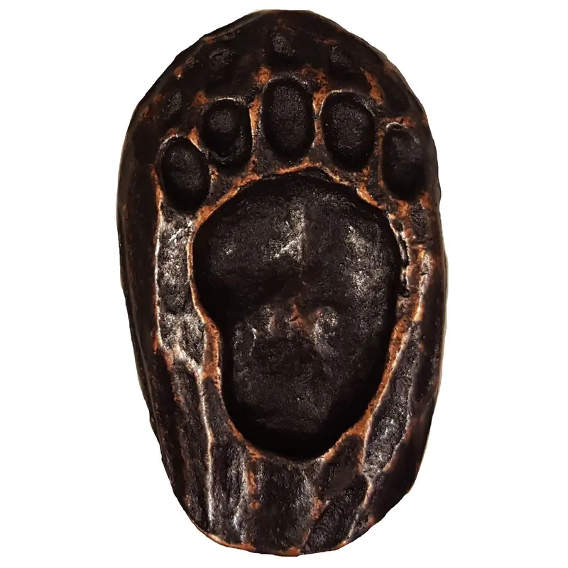 Single Bear Track Pull, Left, Oil Rubbed Bronze, Model 171ORB