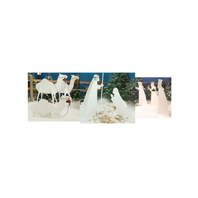 Complete Nativity Set Paper Plan