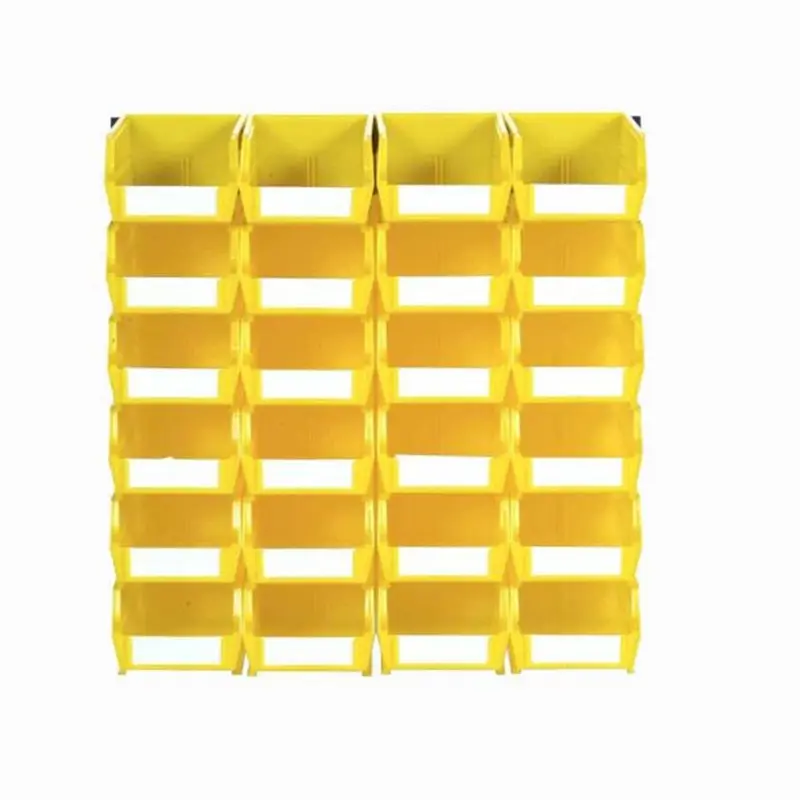 Yellow 26 PC Wall Storage Unit - Small