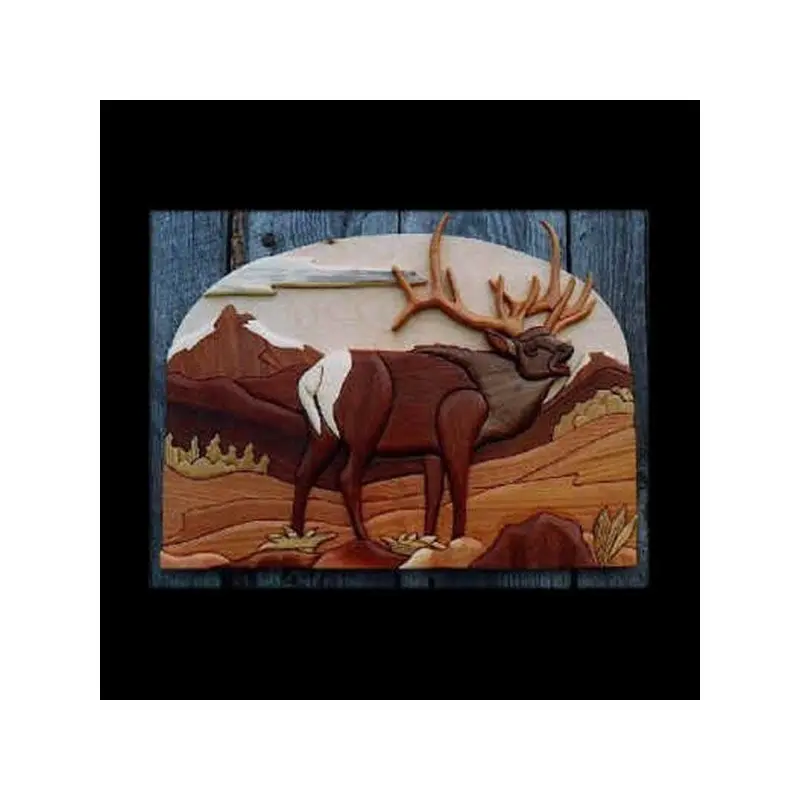 Elk Intarsia Pattern
