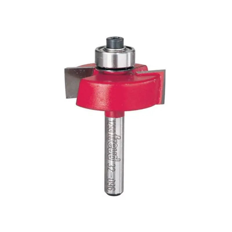 32-096 Rabbeting Router Bit 1/4" SH 1-1/4" D 3/8" CD 3/8" CL