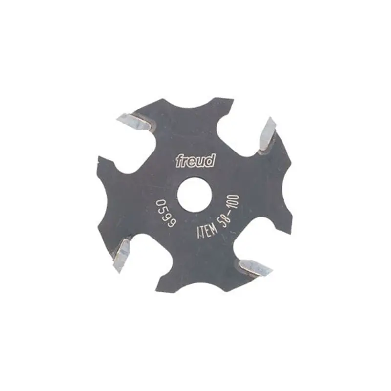 58-100 4-Wing Slotting Cutter Router Bit 1/16" CL