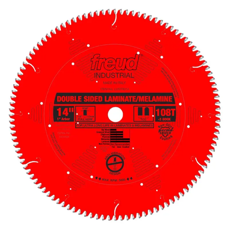 14" Double Sided Laminate /MelamineBlade