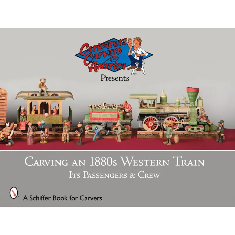 Carving an 1880s Western Train