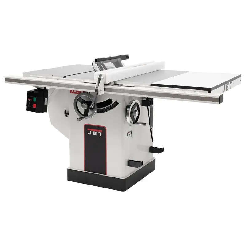 XACTASAW Deluxe 10" Table Saw with Cast Wings and  30" Rip Capacity - 5 HP 1 Ph 230V - JTAS-10DX