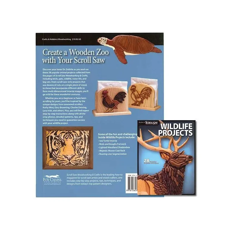 The Best of Scroll Saw Wildlife Projects