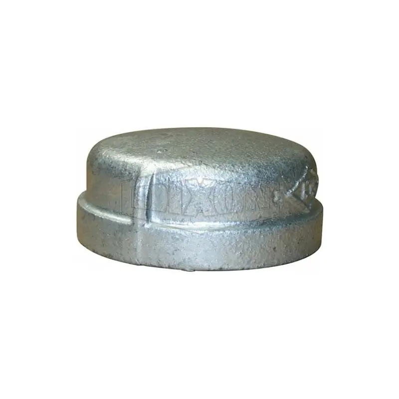 Dixon Cap BSP Screwed Galvanised Malleable Iron
