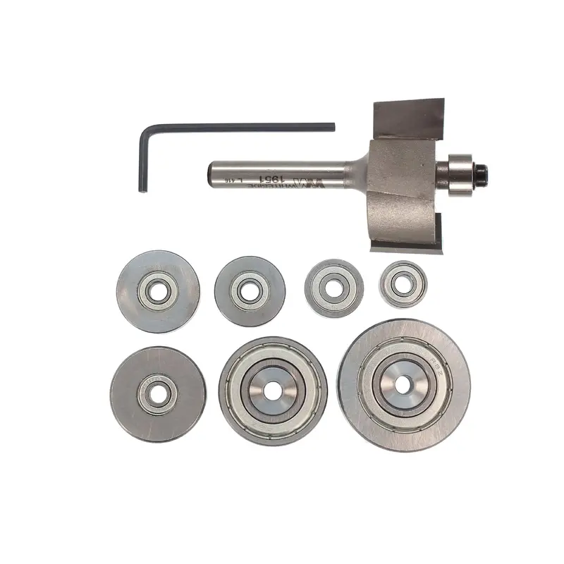 1952 Rabbeting Router Bit Set 1/4" Shank