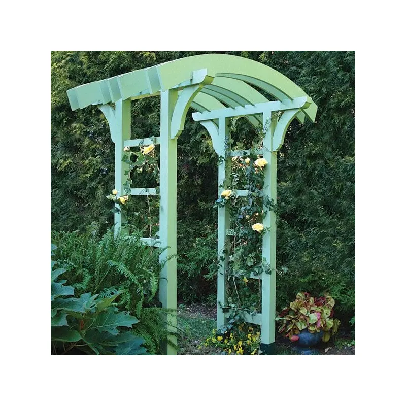 Garden Arbor and Gate - Downloadable Plan