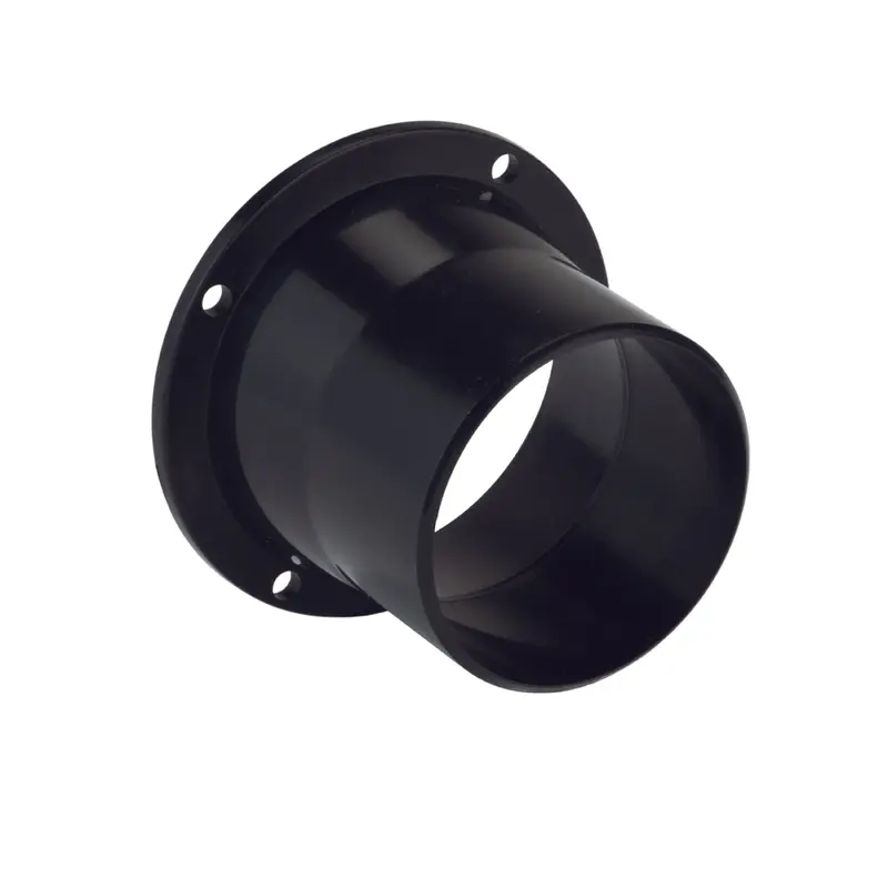 ABS Flanged Inlet Dust Collection Fitting - 2-1/2" Diameter