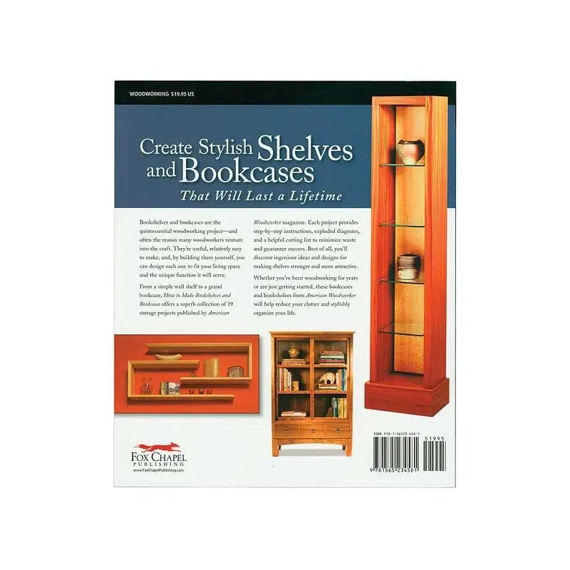 How to Make Bookshelves & Bookcases