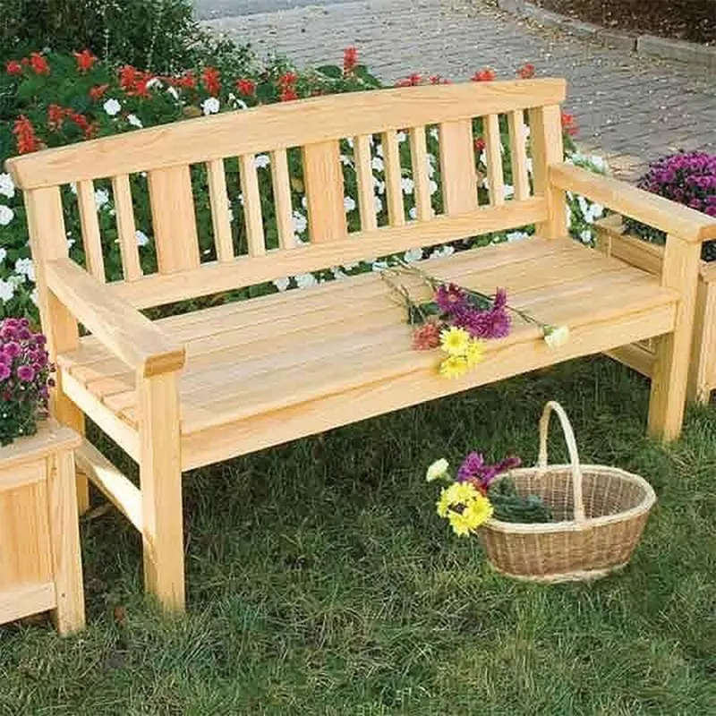 Woodworking Project Paper Plan to Build Garden Bench