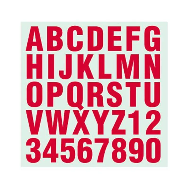 Woodworking Project Paper Plan to Build 1' Tall Letters and Numbers