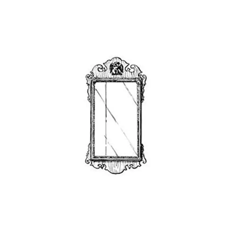 Woodworking Project Paper Plan to Build Chippendale Mirror
