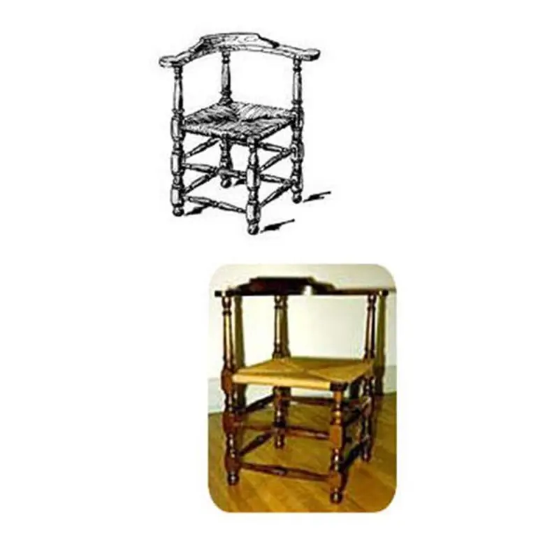 Woodworking Project Paper Plan to Build Rush Chair