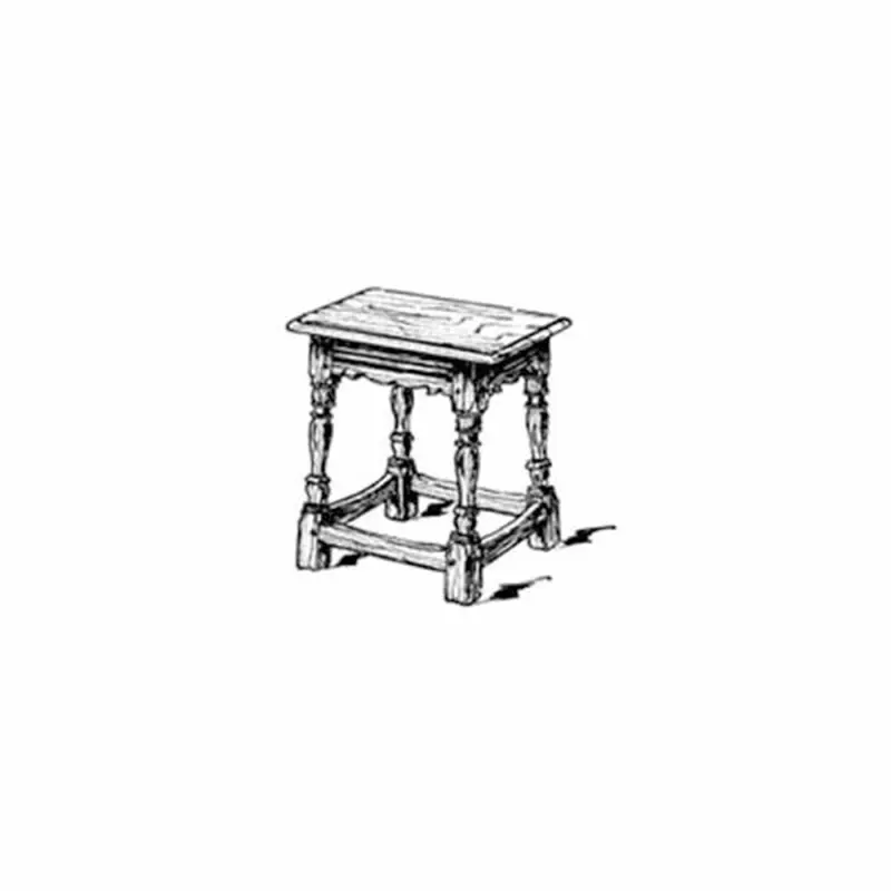 Woodworking Project Paper Plan to Build English Joint Stool Plan No.2