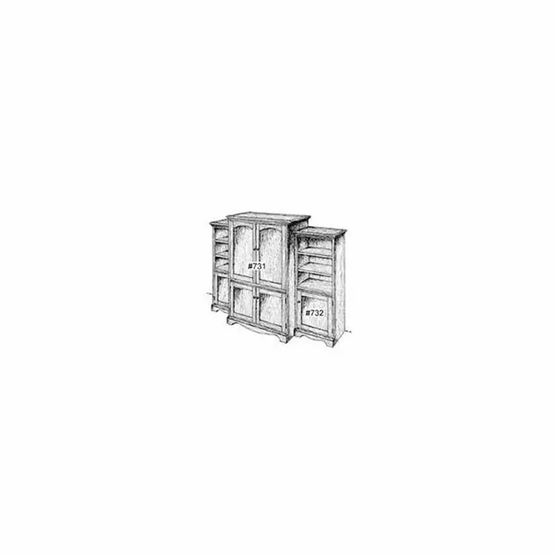 Entertainment Center Combination Woodworking Plan