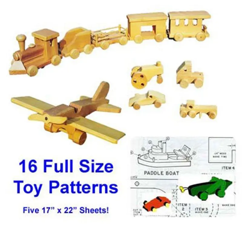 Woodworking Project Paper Plan to Build Wooden Toy