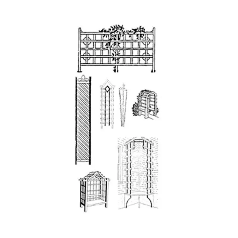 Woodworking Project Paper Plan to Build 19 Garden Trellis