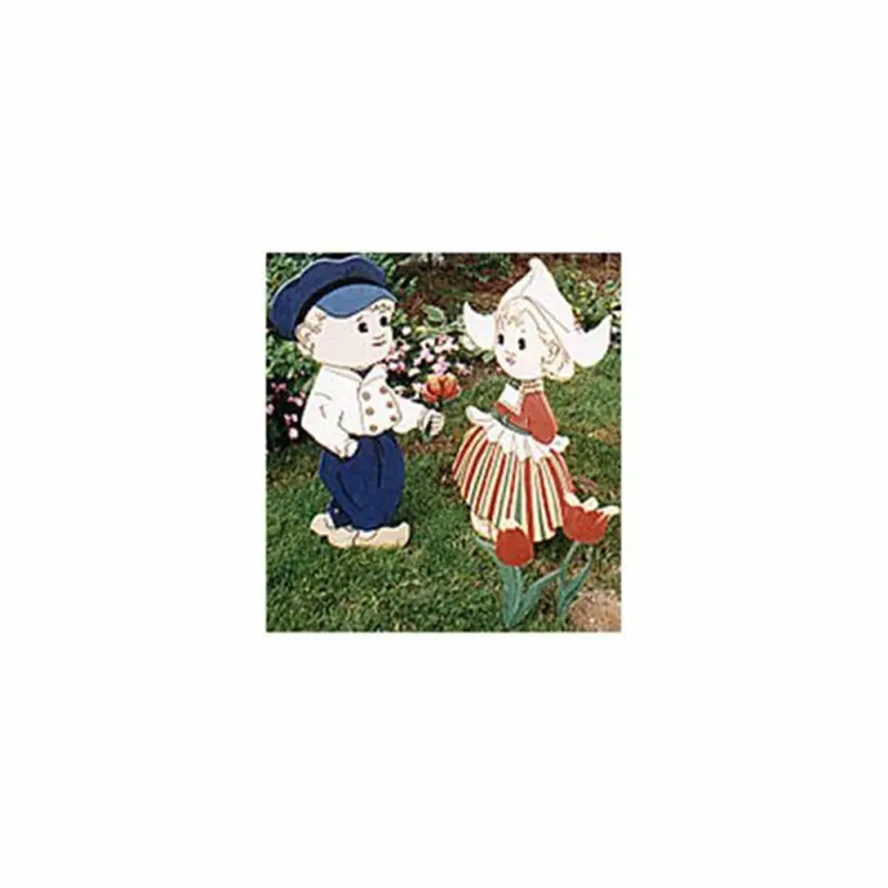 Woodworking Project Paper Plan to Build Dutch Boy and Girl