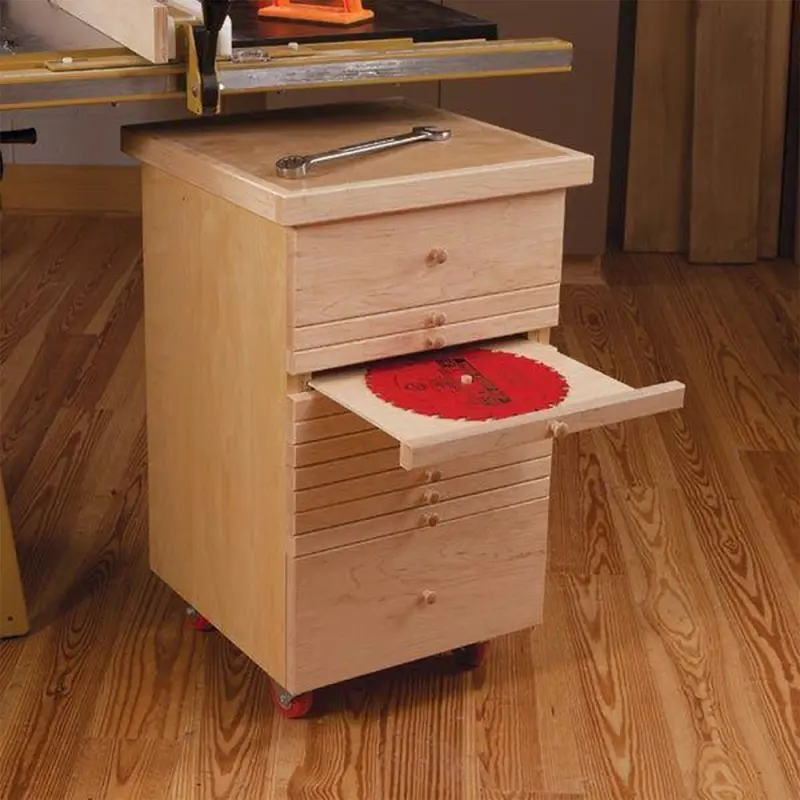 Tablesaw Accessories Cabinet - Paper Plan