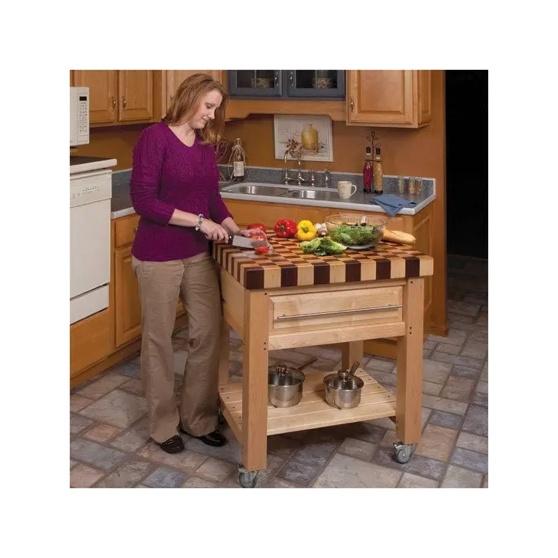 Butcher Block Cart - Downloadable Plan