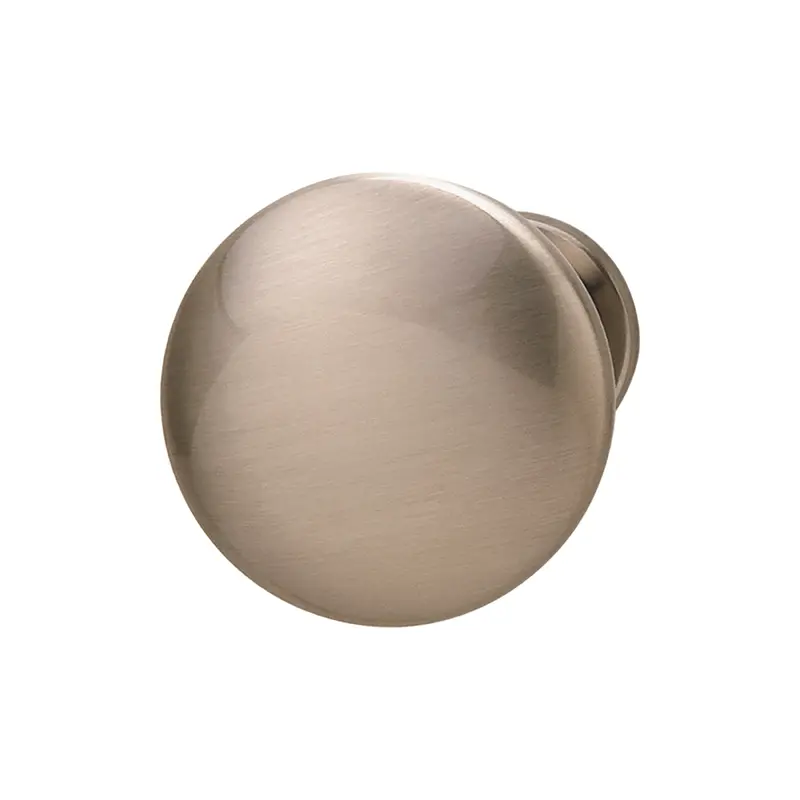 Chanterelle Brushed Nickel Knob 30 x 28 mm