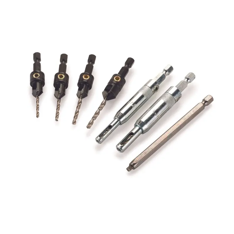 Cabinetmakers Set - Fits 1/4" Hex Chucks - 7 Piece