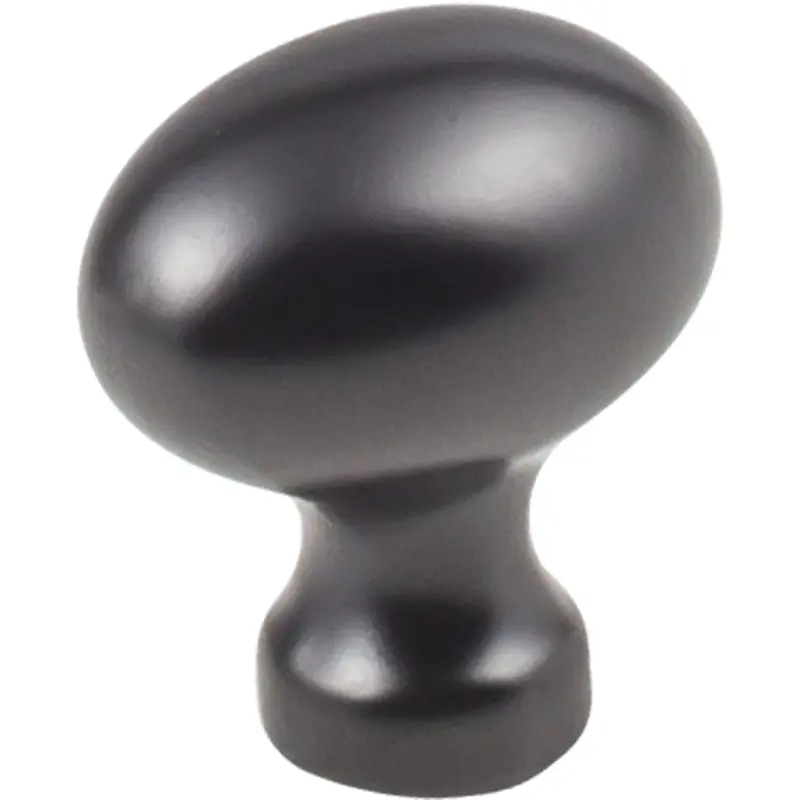 Bordeaux Knob, 1-3/16" O.L., Black