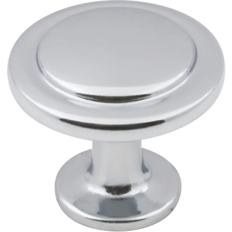 Gatsby Knob, 1-1/4" Dia.,  Polished Chrome