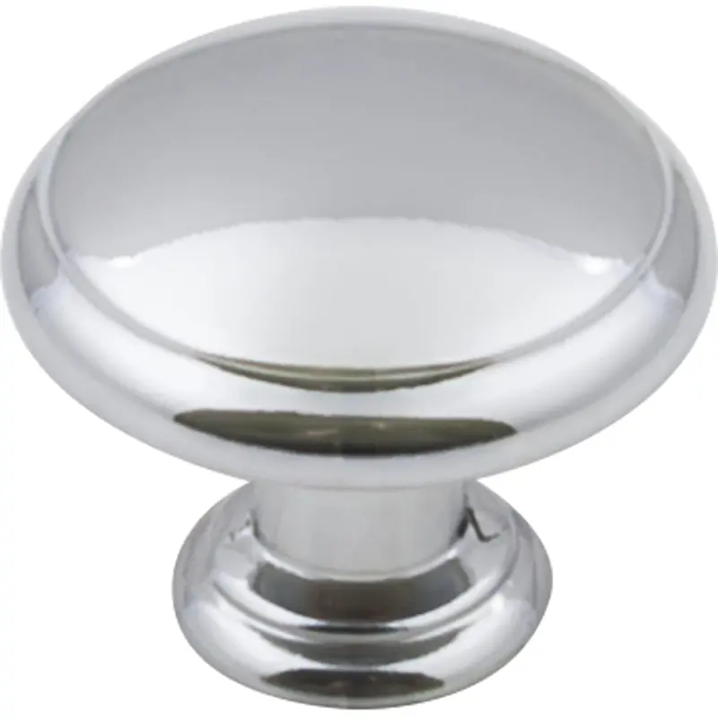 Gatsby Knob, 1-3/16" Dia.,  Polished Chrome