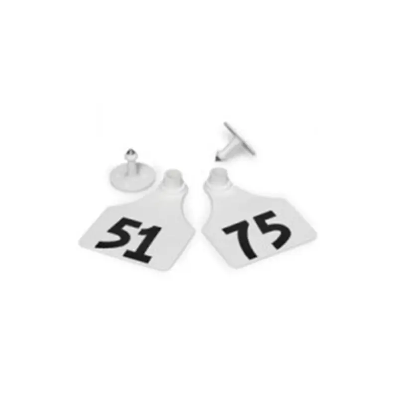 Y-Tex 3 Star Medium White Cattle ID Ear Tags