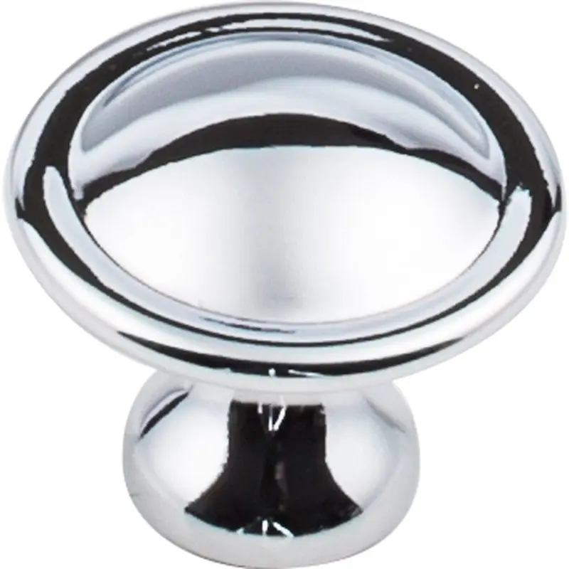 Watervale Knob, 1-1/8" Dia.,  Polished Chrome