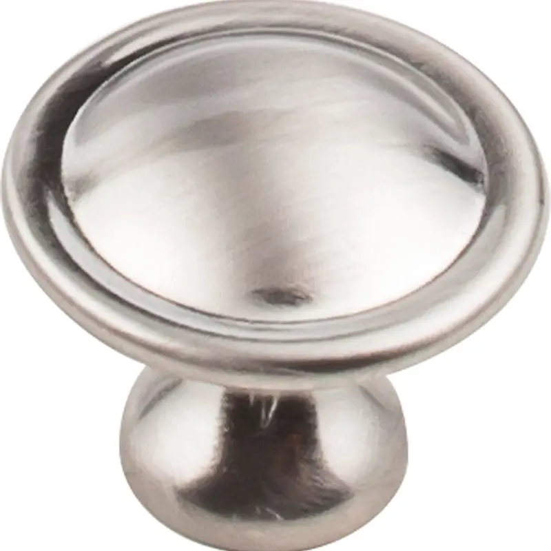 Watervale Knob, 1-1/8" Dia.,  Satin Nickel