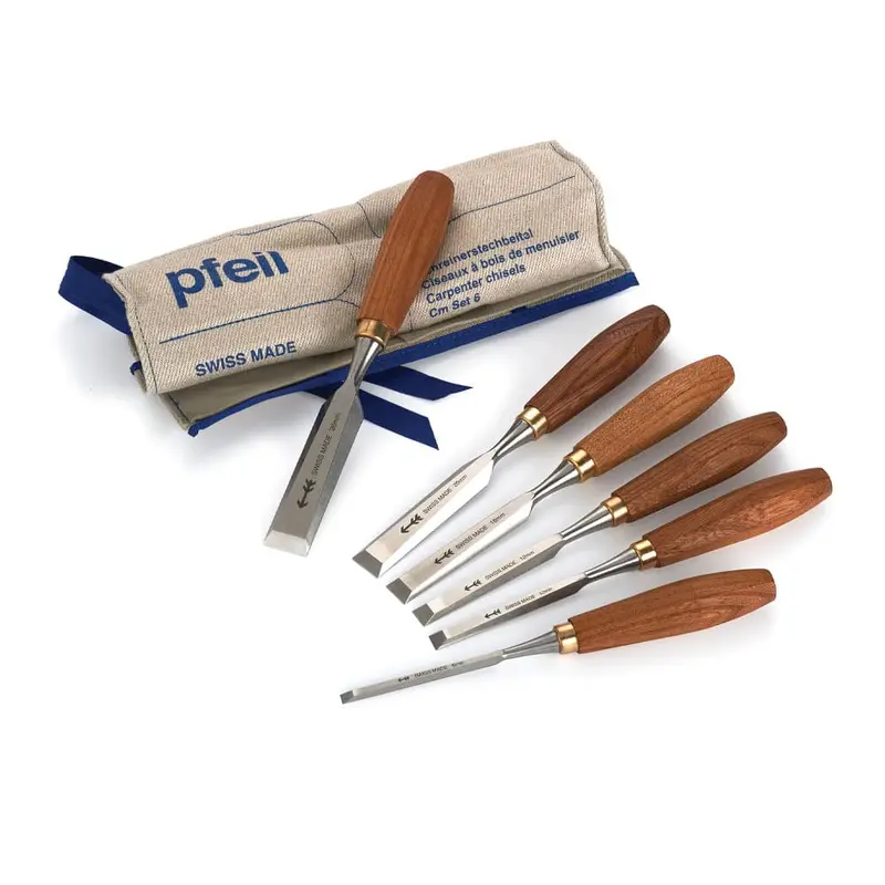 Beveled Edge Chisel Set - 6 Piece