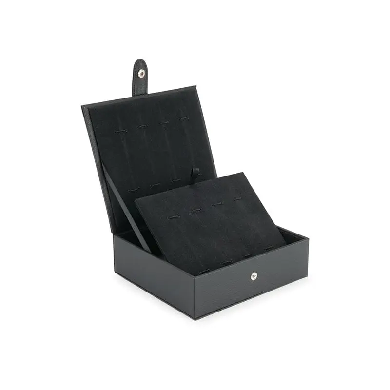 Faux Leather Pen and Pencil Display Case - Black