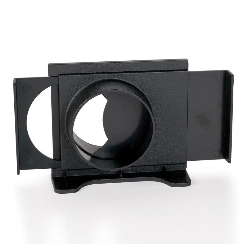 Wall Mount ABS Self-Clean Blast Gate Fitting - 4"