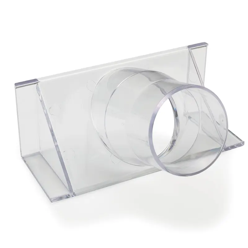 Clear Fence Adapter Dust Collection Fitting - 2-1/2"