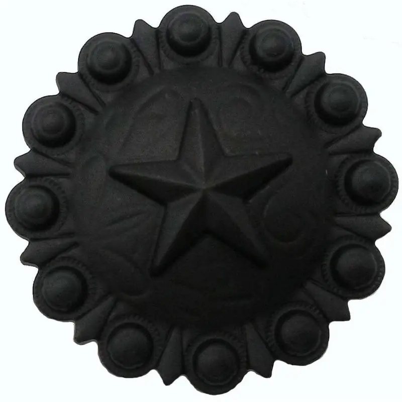Star Conch Knob, Matte Black
